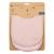 ROBA Set de 3 Bavoirs en Coton Bio 'Lil Planet' - 23x30 cm - Certifié GOTS - Rose/mauve ROSE 4 - vertbaudet enfant 