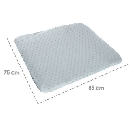 ROBA Drap Housse Bébé 'Lil Planet' 75x85 cm pour Matelas à Langer - Jersey BIO - Bleu ciel BLEU 6 - vertbaudet enfant 