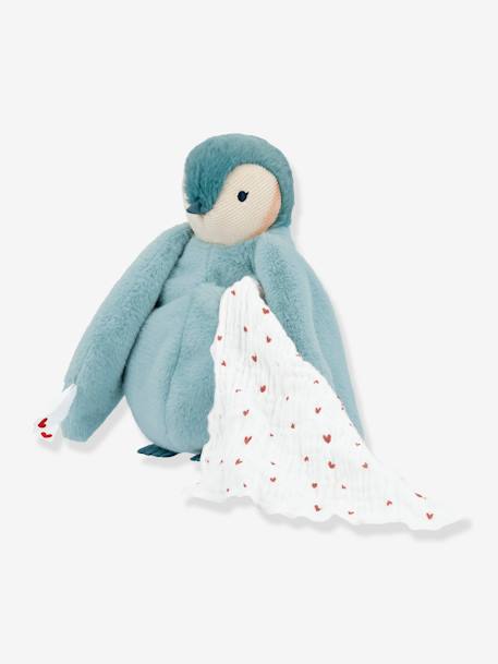 Peluche à bisous manchot - KALOO vert 1 - vertbaudet enfant 