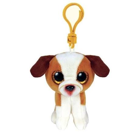 Porte-clés TY - Beanie Boos Clip - Hugo le chien - Blanc - 5 cm - Pour Enfant BLANC 1 - vertbaudet enfant 