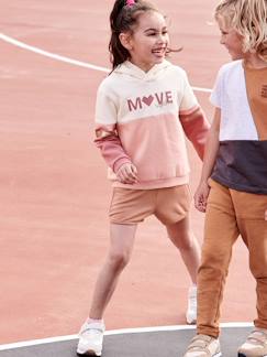 Short sport Basics fille en molleton  - vertbaudet enfant