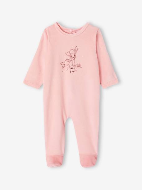 Lot de 2 dors-bien bébé Disney® Bambi en velours rose 3 - vertbaudet enfant 