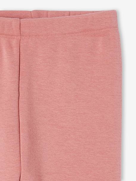 Legging doublé polaire fille blush+marine 3 - vertbaudet enfant 