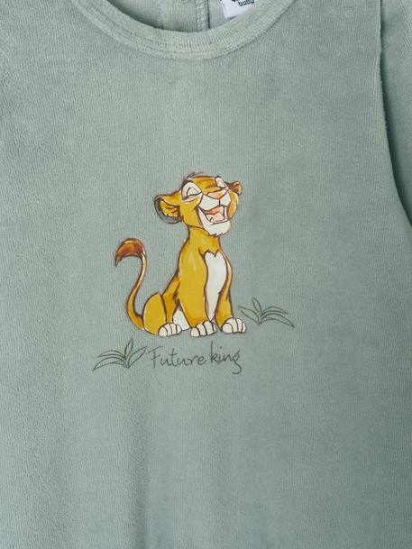 Lot de 2 dors-bien bébé Disney® Le Roi Lion en velours vert sauge 5 - vertbaudet enfant 