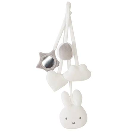 ROBA Portique d'eveil pour bébé -  incl. set de pendentifs 'miffy®' – arche de jeu en bois massif laqué BLANC 5 - vertbaudet enfant 