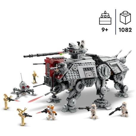 LEGO 75337 Star Wars Le Marcheur AT-TE, Jouet, Figurines Droïdes de Combat, Clone Trooper, La Revanche des Sith, Enfants Dès 9 Ans GRIS 2 - vertbaudet enfant 