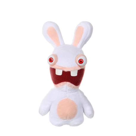 Peluche Lapins Crétins Bean - GIPSY TOYS - Bouche Ouverte, 18 cm BLANC 1 - vertbaudet enfant 