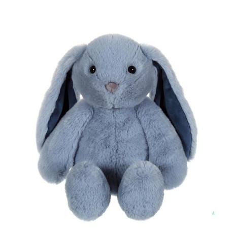 Peluche Lapin Trendy Bunny - GIPSY TOYS - Bleu, 28 cm BLEU 1 - vertbaudet enfant 