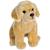 Peluche Chien Labrador Beige - GIPSY TOYS - Assis, 25 cm JAUNE 1 - vertbaudet enfant 