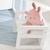 ROBA Ensemble Table et 2 Chaises Enfant - Convertible en Banc et Tabouret - 3 Hauteurs - Style Maison de Campagne - Bois Blanc BLANC 2 - vertbaudet enfant 