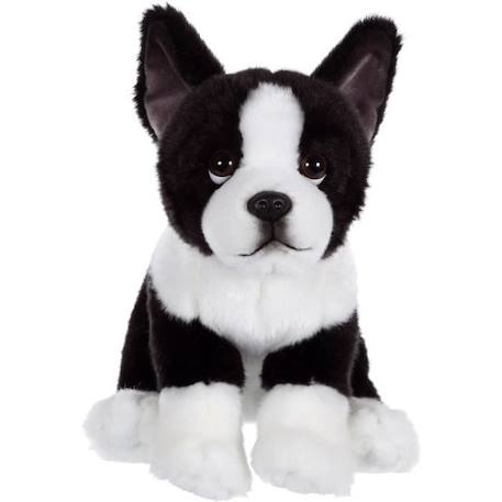 Peluche Chien Bouledogue Français - GIPSY TOYS - Assis, 25 cm NOIR 1 - vertbaudet enfant 