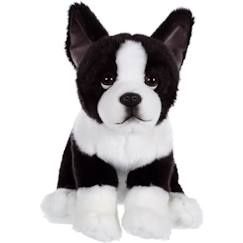 Jouet-Peluche Chien Bouledogue Français - GIPSY TOYS - Assis, 25 cm