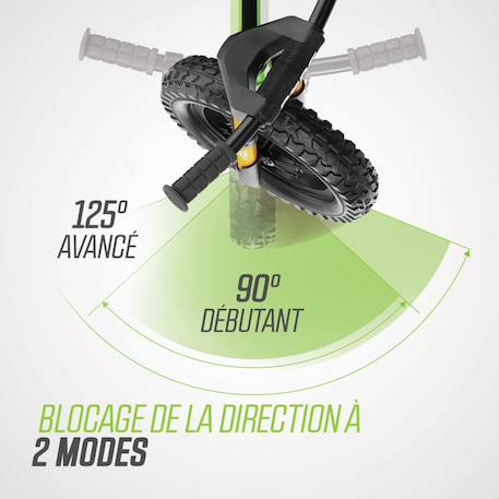 Draisienne - BERG - Biky Cross - Vert - 2 roues - Pour enfants de 24 mois à 5 ans VERT 3 - vertbaudet enfant 