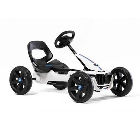 Kart à pédales BERG Reppy BMW - Pour enfant - Licence BMW - Siège réglable - Pneus EVA - 4 roues BLEU 1 - vertbaudet enfant 