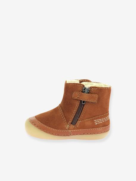 Boots Sokifaune Kickers camel 3 - vertbaudet enfant 