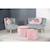 Pouf Coffre Enfant ROBA Lil Sofa - Velours Doux - Rose ROSE 4 - vertbaudet enfant 