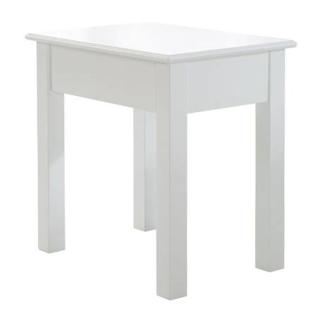 Coiffeuse Enfant ROBA avec 3 Miroirs et Tabouret - Blanc - Bois Massif - Meuble de Chambre BLANC 6 - vertbaudet enfant 