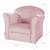 ROBA Fauteuil Bébé en Velours Lil Sofa - Fauteuil Club pour Enfant - Assise Confortable - avec Accoudoirs - Rose ROSE 3 - vertbaudet enfant 