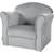 ROBA Fauteuil Bébé en Velours Lil Sofa - Fauteuil Club pour Enfant - Assise Confortable - avec Accoudoirs - Gris GRIS 1 - vertbaudet enfant 