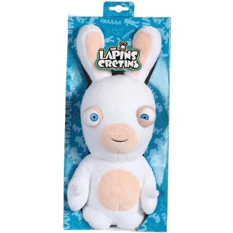 Gipsy Toys - Lapins Crétins Sonores - Bouche Fermée - 28 cm - Blanc BLANC 1 - vertbaudet enfant 