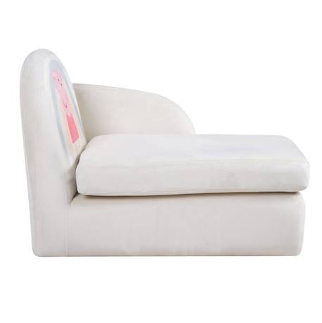 ROBA Canapé Bébé en Velours Peppa Pig - Assise Confortable avec Accoudoir Latéral et Dossier - Beige / Motif Truie BEIGE 6 - vertbaudet enfant 