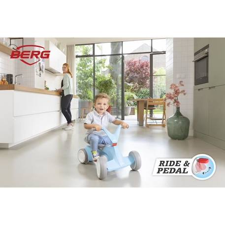 Kart à pédales pour enfant - BERG GO² - Bleu - A partir de 9 mois - Poids max 30 kg BLEU 4 - vertbaudet enfant 