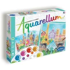 Jouet-Activités artistiques et musicales-Sentosphere - Aquarellum - Villes et capitales