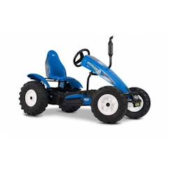 Jouet-Kart à pédales électrique BERG New Holland E-BFR - Pour enfants de 6 ans et plus - Poids jusqu'à 100 kg - Bleu