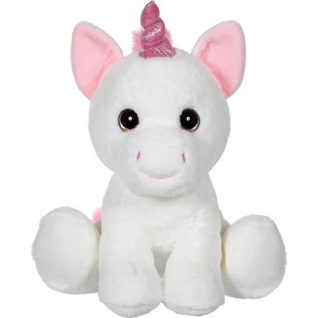 Peluche Licorne GIPSY - Puppy Eyes Pets 40 cm - Blanc - Pour Enfant dès la Naissance MULTICOLORE 1 - vertbaudet enfant 