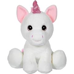 Peluche Licorne GIPSY - Puppy Eyes Pets 40 cm - Blanc - Pour Enfant dès la Naissance  - vertbaudet enfant