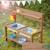 Table Sable et Eau pour Enfants - ROBA - Outdoor+ Fun - Bois Teck Résistant aux Intempéries MARRON 3 - vertbaudet enfant 