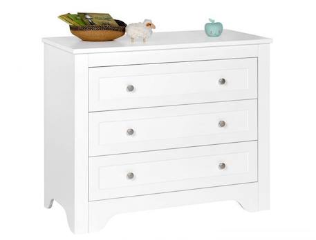 Commode enfant Occitane - Blanc BLANC 2 - vertbaudet enfant 