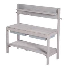 Table Sable et Eau pour Enfants - ROBA - FUN OUTDOOR+ - Gris - Normes EN71-1:2014+A1:2018  - vertbaudet enfant