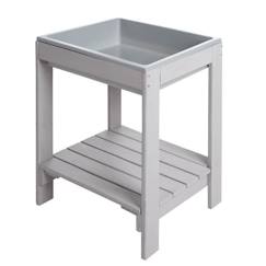 Table Sable et Eau pour Enfants 'Tiny' Outdoor en Bois Massif Résistant aux Intempéries - ROBA - Gris  - vertbaudet enfant