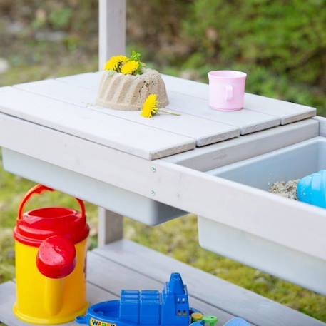 Table Sable et Eau pour Enfants - ROBA - FUN OUTDOOR+ - Gris - Normes EN71-1:2014+A1:2018 GRIS 6 - vertbaudet enfant 