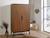 Armoire deux portes Vintage Octave - Noyer MARRON 1 - vertbaudet enfant 