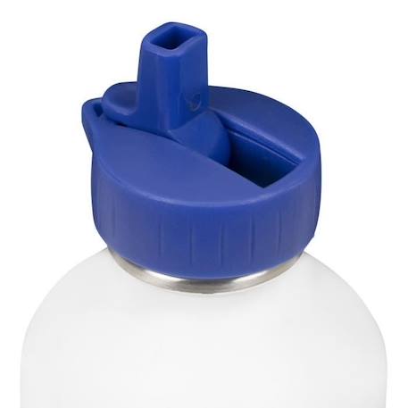 Gourde enfant Acier inoxydable - Facile à nettoyer - Gourde réutilisable - Contenance 300ml - 17 cm x 6,5 cm - Petit poisson rouge BLEU 2 - vertbaudet enfant 