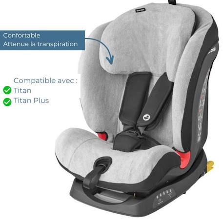 MAXI-COSI Housse éponge pour Sièges auto Titan / Titan Plus - Fresh Grey GRIS 2 - vertbaudet enfant 