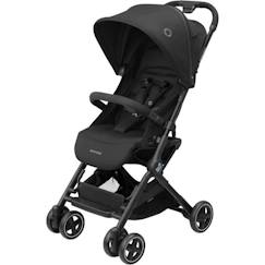 Puériculture-Poussette-MAXI-COSI Poussette canne ultra compacte Lara 2, 0-4 ans, 0-22 kg, pliage automatique, 3 positions d'inclinaison, Essential Black