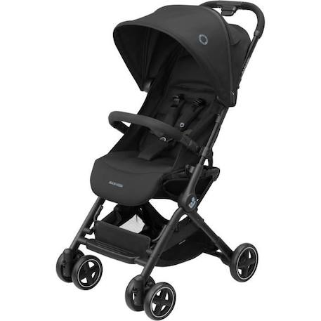 MAXI-COSI Poussette canne ultra compacte Lara 2, 0-4 ans, 0-22 kg, pliage automatique, 3 positions d'inclinaison, Essential Black NOIR 1 - vertbaudet enfant 