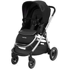 Puériculture-MAXI-COSI Poussette citadine naissance confort Adorra2, 4 roues, Essential Black