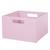 ROBA Casier de Rangement en Bois pour Chambre d'Enfant - Bac pour Jouets et Déco avec Poignées - Rose ROSE 1 - vertbaudet enfant 