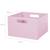 ROBA Casier de Rangement en Bois pour Chambre d'Enfant - Bac pour Jouets et Déco avec Poignées - Rose ROSE 4 - vertbaudet enfant 