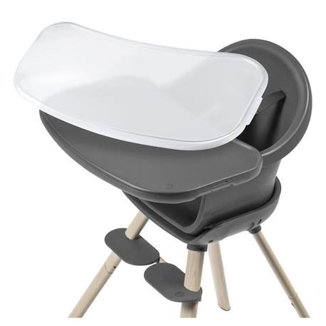 MAXI-COSI Moa Chaise haute bébé évolutive 8 en 1, Chaise haute/Réhausseur/Tabouret/Bureau, De 6 mois à 5 ans, Beyond Graphite2 Eco GRIS 3 - vertbaudet enfant 