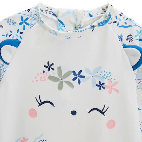 Maillot de bain bébé 2 pièces t-shirt de protection UV & culotte Océan d'amour BLEU 2 - vertbaudet enfant 