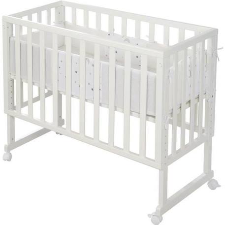 Berceau Cododo ROBA - safe asleep® - 3 en 1 - Barrière - Matelas et Tour de lit - Sternenzauber - Blanc BLANC 1 - vertbaudet enfant 