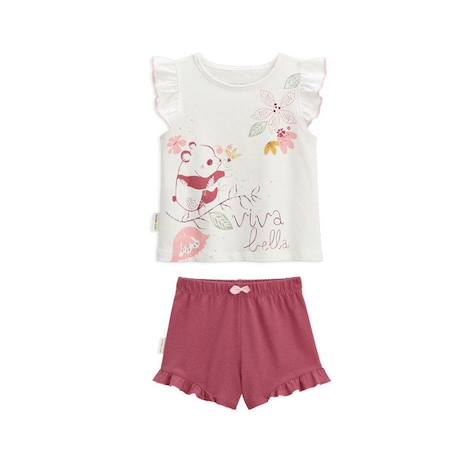 Fille-Pyjama, surpyjama-Pyjama enfant manches courtes Alba