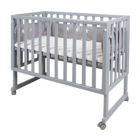 Lit cododo ROBA Safe Asleep 3 en 1 - Gris - Matelas et gigoteuse inclus GRIS 6 - vertbaudet enfant 