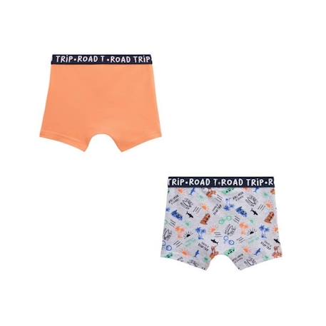 Garçon-Sous-vêtement-Lot de 2 boxers garçon Vacances