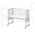 Berceau Cododo ROBA Style 3 en 1 avec Barrière + Matelas et Tour de lit - Gris GRIS 4 - vertbaudet enfant 